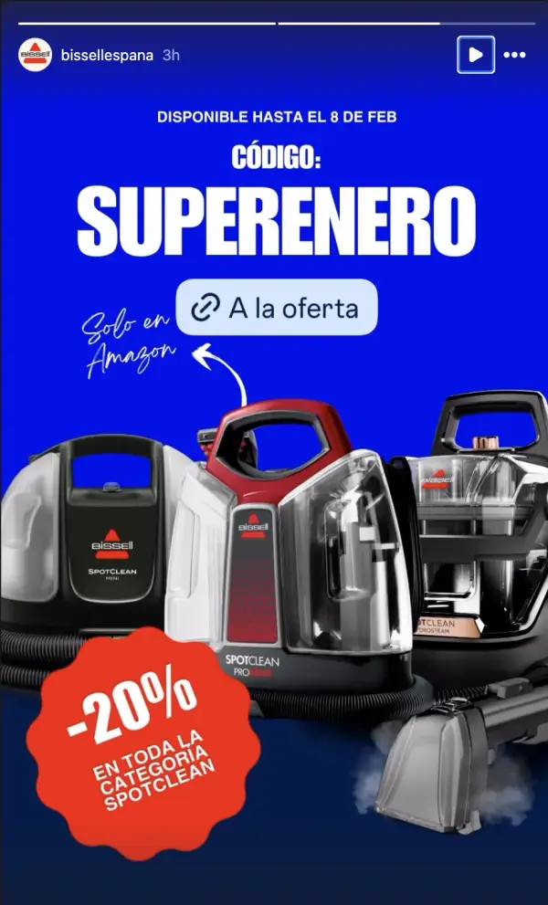 Aspiradora de Agua BISSELL SpotClean ProHeat Aspiradora de Agua BISSELL SpotClean ProHeat