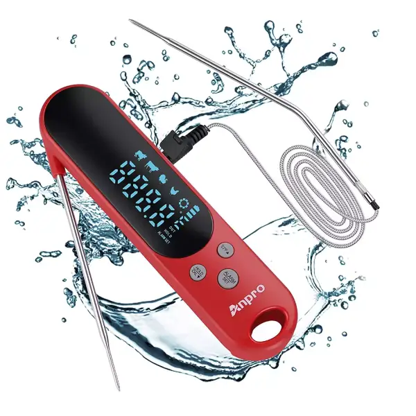 Termómetro de cocina digital con alarma Termómetro de cocina digital con alarma