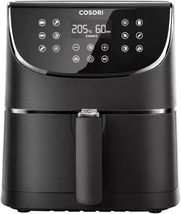Freidora sin Aceite 5.5 L con 100 Recetas y Ahorro del 55% en Energía Freidora sin Aceite 5.5 L con 100 Recetas y Ahorro del 55% en Energía