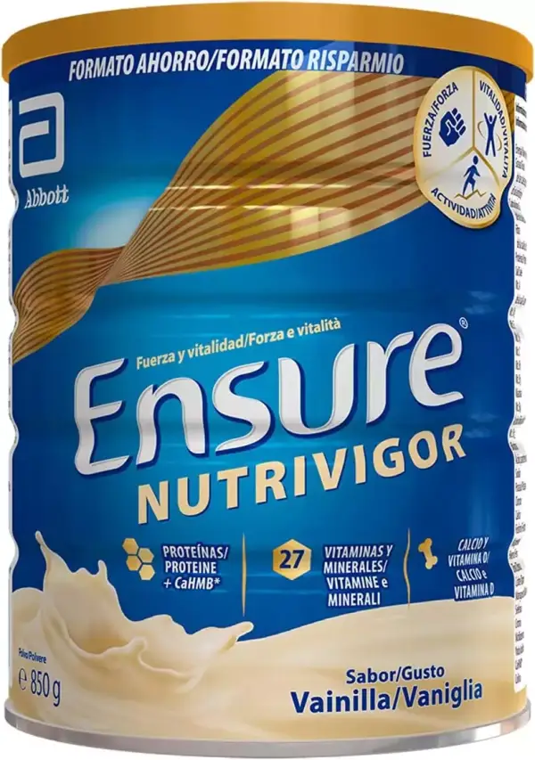 Ensure Nutrivigor complemento alimenticio con 850g vainilla Ensure Nutrivigor complemento alimenticio con 850g vainilla
