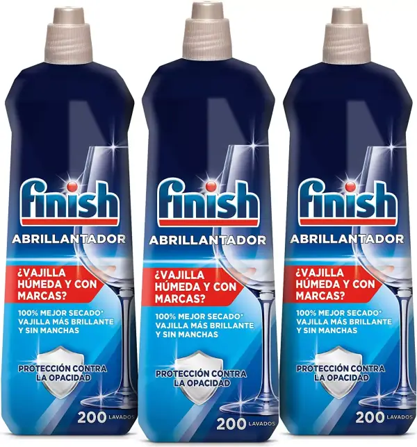 3x800ml Finish Abrillantador Lavavajillas 3x800ml Finish Abrillantador Lavavajillas