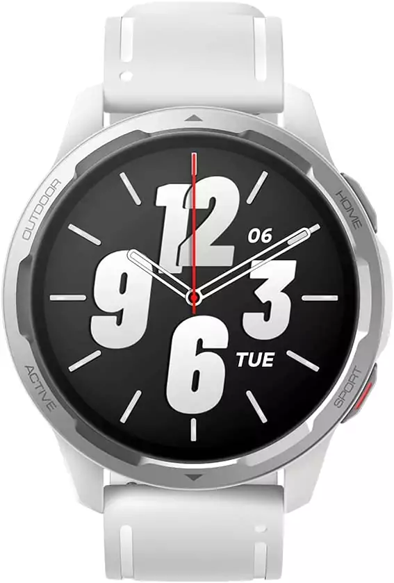 Xiaomi Watch S1 Active: Smartwatch deportivo 117 modos, monitorización avanzada, 5ATM resistente, Moon White, 46mm. Xiaomi Watch S1 Active: Smartwatch deportivo 117 modos, monitorización avanzada, 5ATM resistente, Moon White, 46mm.