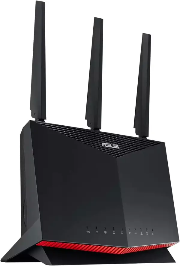 ASUS RT-AX86S - Router Gaming WiFi 6 AX5700 con seguridad de red y modo Mobile Game. ASUS RT-AX86S - Router Gaming WiFi 6 AX5700 con seguridad de red y modo Mobile Game.