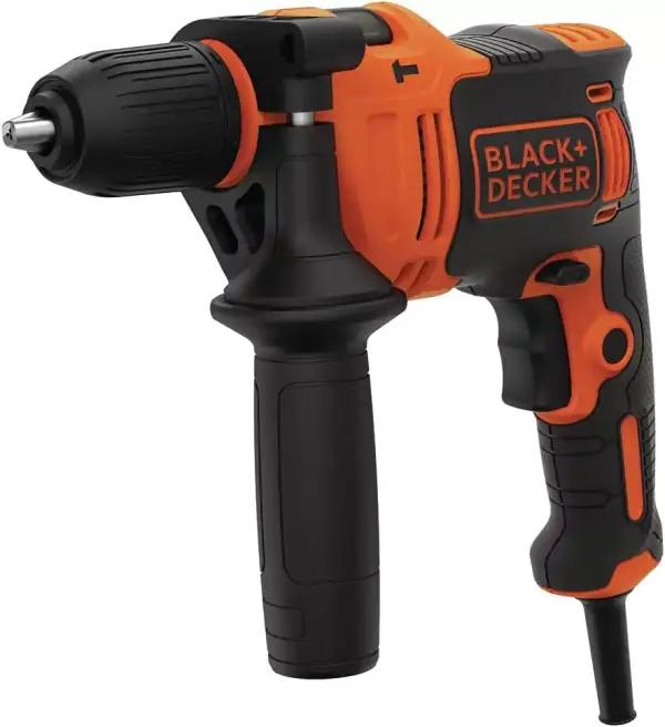 Taladro percutor BLACK+DECKER BEH710 con Cable 710W, Portabrocas 13mm y 4 Brocas. Taladro percutor BLACK+DECKER BEH710 con Cable 710W, Portabrocas 13mm y 4 Brocas.