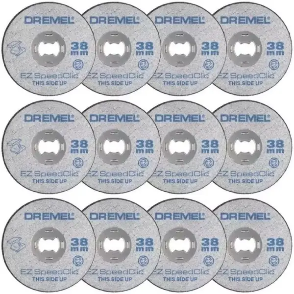 Paquete de 12 discos de corte de metal para herramientas rotativas Paquete de 12 discos de corte de metal para herramientas rotativas