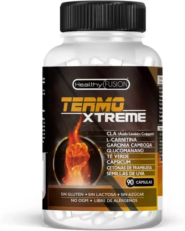 Acción Quemagrasas | Garcinia Cambogia + L-Carnitina + CLA + Glucomanano + Te Verde | Reduce apetito | 90 cápsulas. Acción Quemagrasas | Garcinia Cambogia + L-Carnitina + CLA + Glucomanano + Te Verde | Reduce apetito | 90 cápsulas.