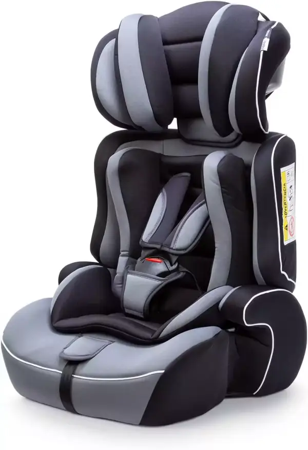 Silla de Coche Star Ibaby con Reductor, Grupo 1/2/3 - 9 a 36 kg, Negro/Gris Silla de Coche Star Ibaby con Reductor, Grupo 1/2/3 - 9 a 36 kg, Negro/Gris