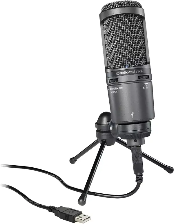 Micrófono Audio-Technica AT2020USB+ para grabación, podcasting y streaming. Micrófono Audio-Technica AT2020USB+ para grabación, podcasting y streaming.