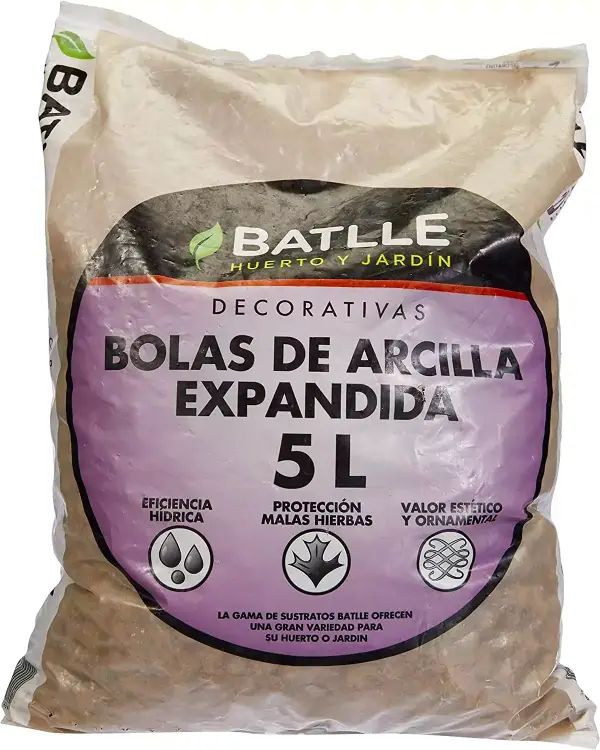 Sustrato Batlle: Arcilla Expandida 5l Sustrato Batlle: Arcilla Expandida 5l