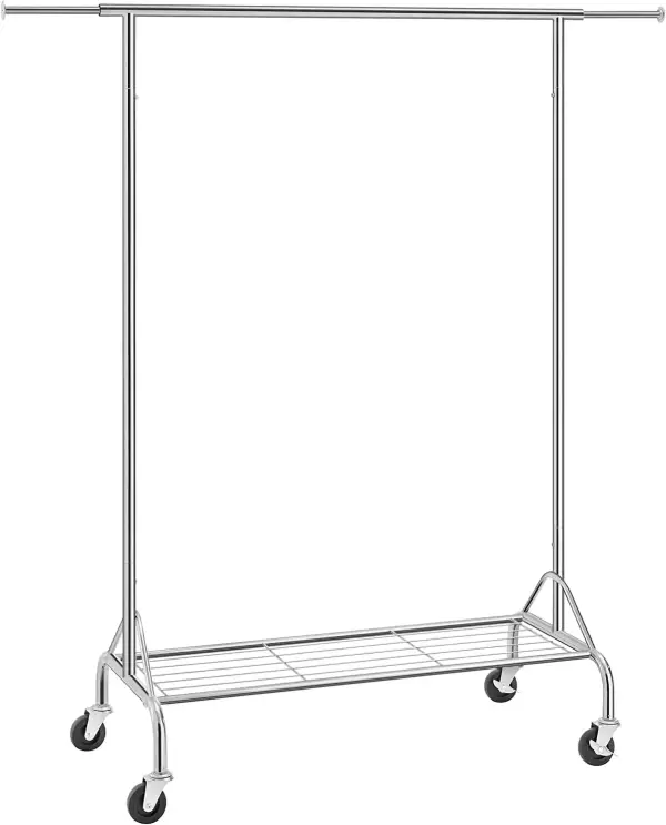 Perchero Songmics HSR02S con estante para zapatos, ruedas y capacidad de 50 kg Perchero Songmics HSR02S con estante para zapatos, ruedas y capacidad de 50 kg