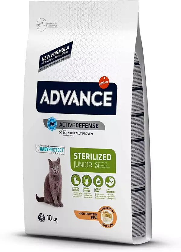 Advance Junior Pienso para Gatitos (12-24 meses) - 10kg Advance Junior Pienso para Gatitos (12-24 meses) - 10kg