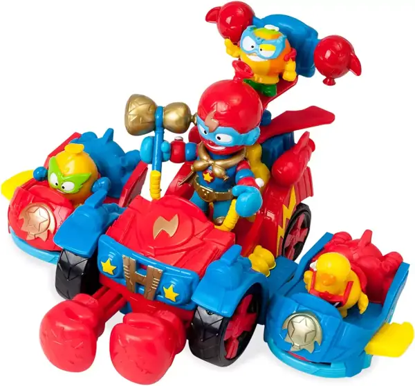 "SUPERTHINGS RIVALS OF KABOOM: Gran vehículo con 3 figuras y exclusivo Kazoom Kid" "SUPERTHINGS RIVALS OF KABOOM: Gran vehículo con 3 figuras y exclusivo Kazoom Kid"