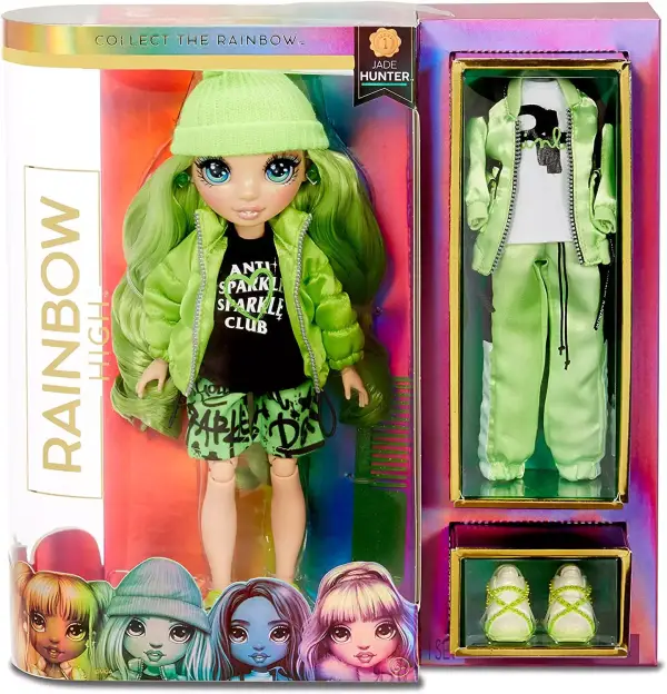 Muñecas de moda Jade y Sunny con conjuntos elegantes y accesorios, serie 1. Muñecas de moda Jade y Sunny con conjuntos elegantes y accesorios, serie 1.