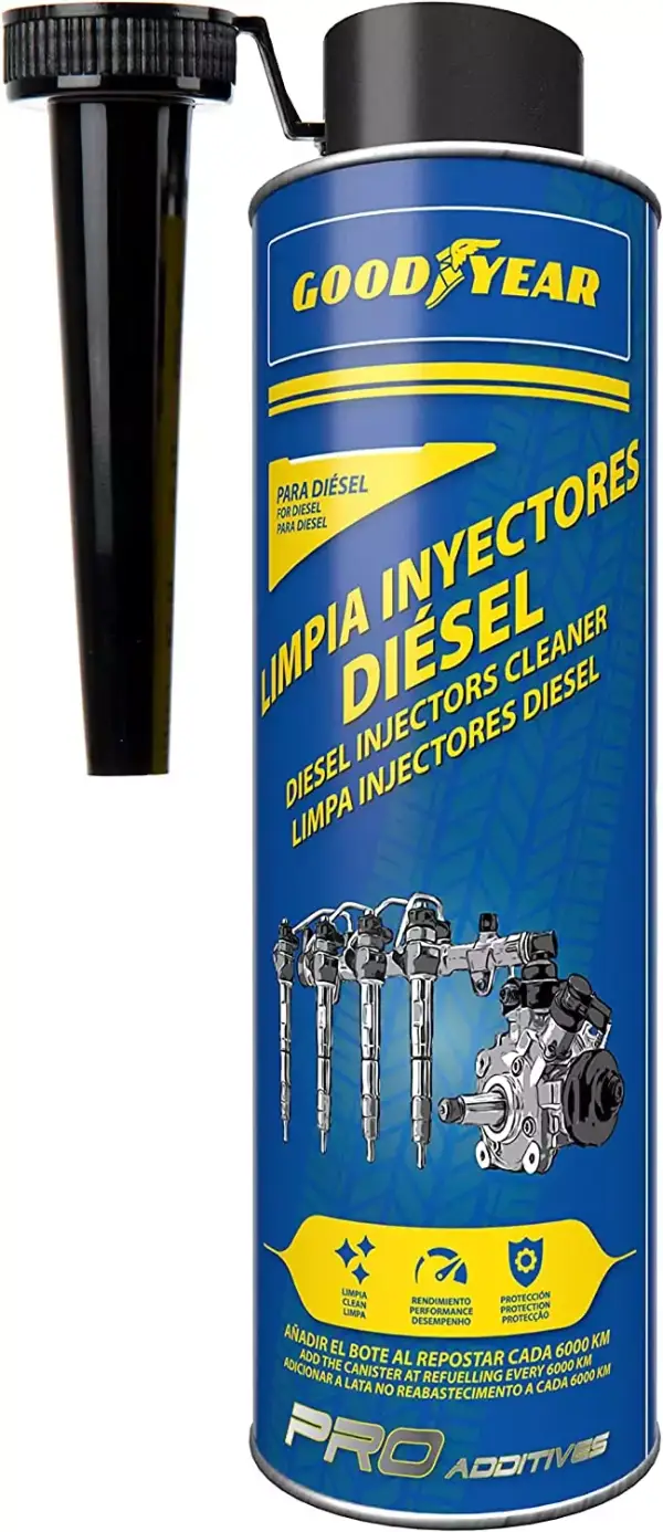Aditivo Diésel Goodyear Pro Additives: Limpia Inyectores 300ml Aditivo Diésel Goodyear Pro Additives: Limpia Inyectores 300ml