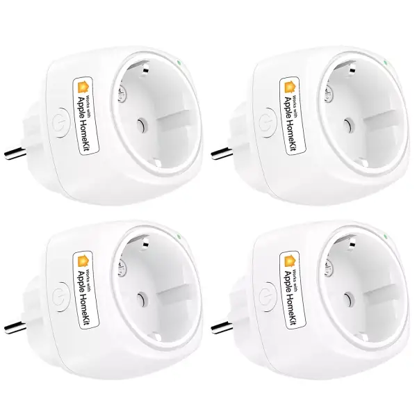 Meross Mini Wifi Enchufe Inteligente Compatible con HomeKit, Alexa y Google Home (4 unidades) Meross Mini Wifi Enchufe Inteligente Compatible con HomeKit, Alexa y Google Home (4 unidades)