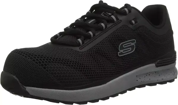 Zapatos de trabajo Skechers Bulklin Lyndale, negro, talla 45 EU. Zapatos de trabajo Skechers Bulklin Lyndale, negro, talla 45 EU.