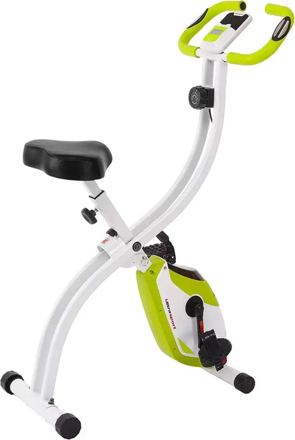 "Bicicleta fitness plegable Ultrasport F-Bike 150, LCD y monitor de frecuencia cardiaca" "Bicicleta fitness plegable Ultrasport F-Bike 150, LCD y monitor de frecuencia cardiaca"