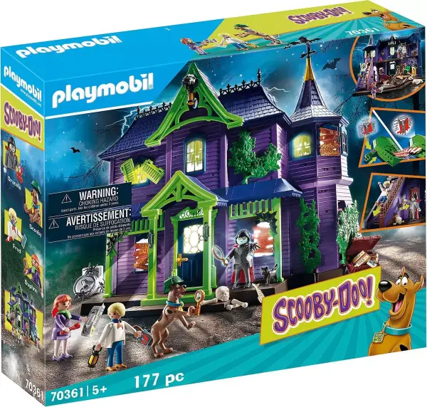 Aventura Scooby-Doo en Mansión Misteriosa: Juego PLAYMOBIL 70361 (5+) Aventura Scooby-Doo en Mansión Misteriosa: Juego PLAYMOBIL 70361 (5+)