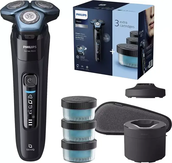 Philips Shaver Serie 7000 Wet & Dry con Tecnología SkinIQ (S7783/63) Philips Shaver Serie 7000 Wet & Dry con Tecnología SkinIQ (S7783/63)