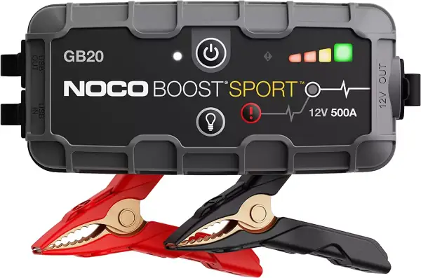 Arrancador de Batería NOCO Boost Sport GB20 500A 12V para Coches por Gasolina Arrancador de Batería NOCO Boost Sport GB20 500A 12V para Coches por Gasolina