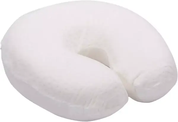Almohada viaje viscoelástica cervical, ergonómica y transpirable con funda lavable. Almohada viaje viscoelástica cervical, ergonómica y transpirable con funda lavable.
