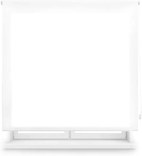 Estor translúcido liso blanco de Blindecor Ara - 140 x 250 cm. Ideal para ventanas. Estor translúcido liso blanco de Blindecor Ara - 140 x 250 cm. Ideal para ventanas.