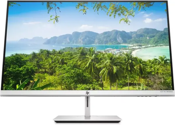 Monitor Inalámbrico HP U27 Ultra HD 4K de 27" con Altavoces y Ajustes Personalizados. Monitor Inalámbrico HP U27 Ultra HD 4K de 27" con Altavoces y Ajustes Personalizados.