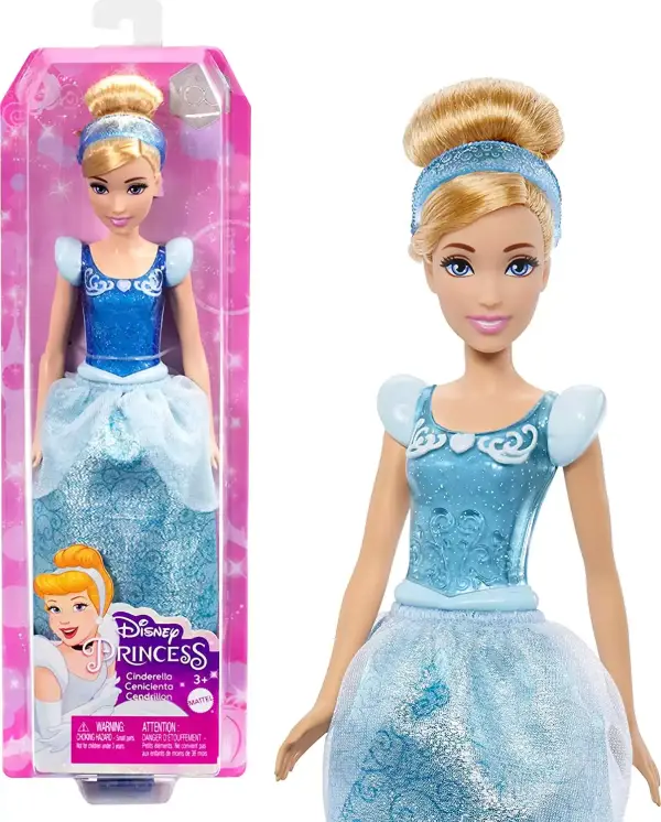 "Cenicienta rubia con recogido, juguete Disney para mayores de 3 años" "Cenicienta rubia con recogido, juguete Disney para mayores de 3 años"