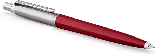 Bolígrafo Parker Jotter Originals rojo, punta mediana, tinta azul. Bolígrafo Parker Jotter Originals rojo, punta mediana, tinta azul.