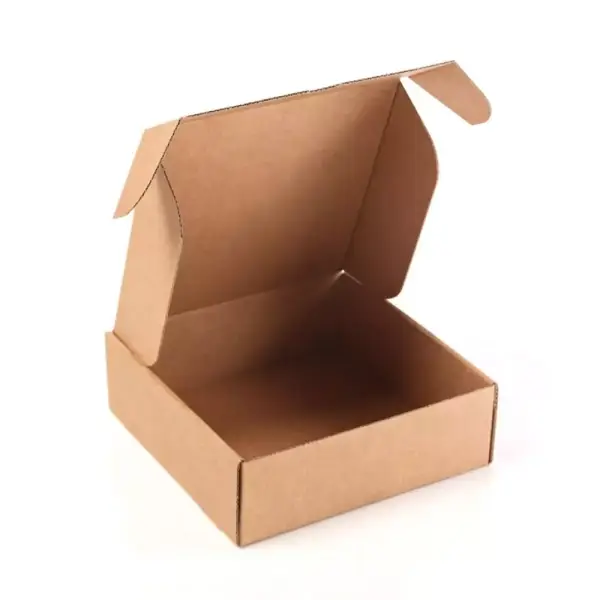 "Pack de 20 Cajas Kraft Automontables para Envío y Almacenaje: 13x15x4cm" "Pack de 20 Cajas Kraft Automontables para Envío y Almacenaje: 13x15x4cm"