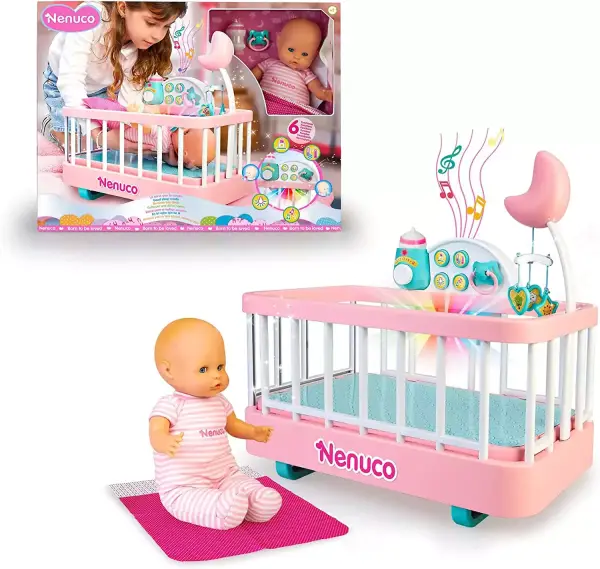 Nenuco - Cuna interactiva con accesorios, Famosa (700017203) Nenuco - Cuna interactiva con accesorios, Famosa (700017203)