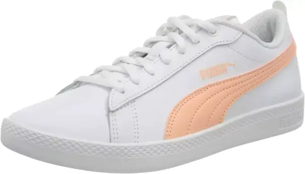 Zapatillas Bajas Mujer Puma Smash Wns v2 L, Puma White-Apricot Blush-Puma Black (42 EU) Zapatillas Bajas Mujer Puma Smash Wns v2 L, Puma White-Apricot Blush-Puma Black (42 EU)