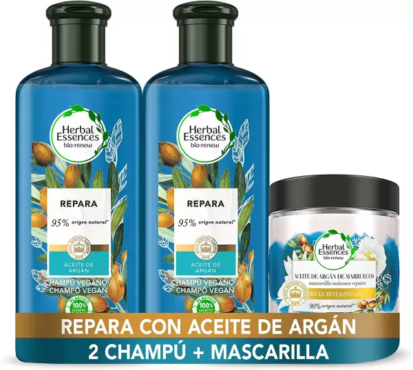 Champús y Mascarilla Herbal Essences Reparación Champús y Mascarilla Herbal Essences Reparación
