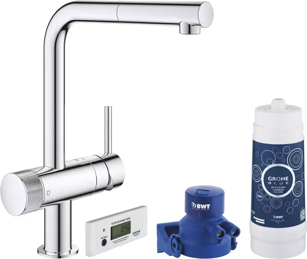 Grohe Blue Pure Minta - Grifo con filtro de cocina, Cromo Grohe Blue Pure Minta - Grifo con filtro de cocina, Cromo