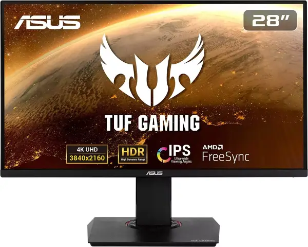 Monitor Gaming Asus TUF VG289Q de 28" 4K con Adaptive-Sync y HDR 10. Monitor Gaming Asus TUF VG289Q de 28" 4K con Adaptive-Sync y HDR 10.
