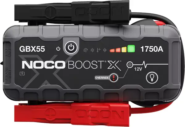 Arrancador de Coche Profesional NOCO Boost X GBX55, UltraSafe 1750A 12V con Powerbank y Cables de Arranque Arrancador de Coche Profesional NOCO Boost X GBX55, UltraSafe 1750A 12V con Powerbank y Cables de Arranque