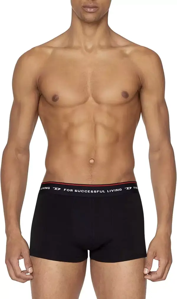 Pack de 3 Bóxers Diesel UMBX-damienthreepack, Negro Dos, Talla M (Hombre) Pack de 3 Bóxers Diesel UMBX-damienthreepack, Negro Dos, Talla M (Hombre)