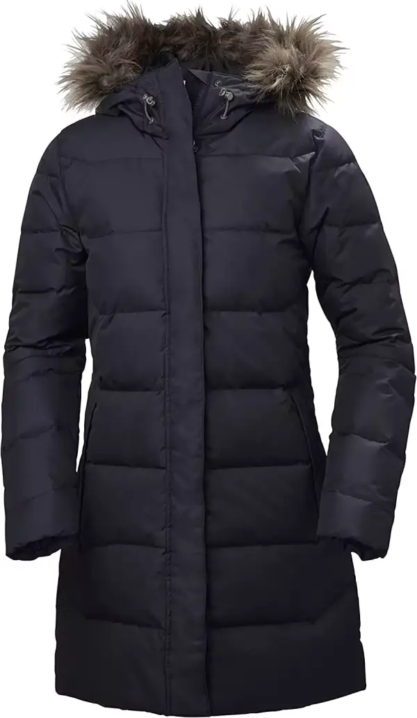 Parka Azul con Capucha para Mujer de Helly Hansen Parka Azul con Capucha para Mujer de Helly Hansen