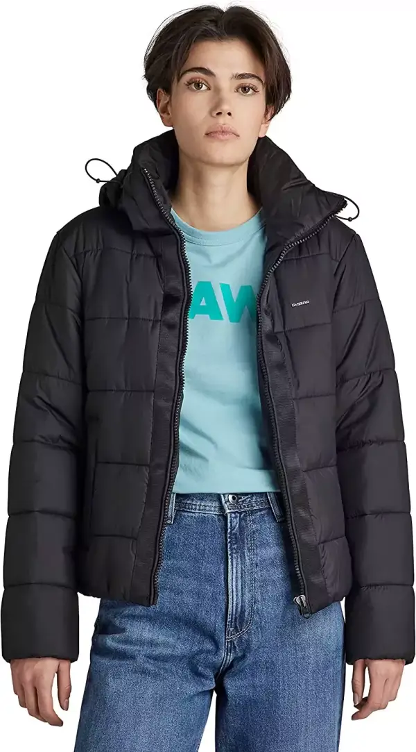 "Chaqueta G-STAR RAW Meefic HDD pdd para Mujer en Negro- Talla XL" "Chaqueta G-STAR RAW Meefic HDD pdd para Mujer en Negro- Talla XL"