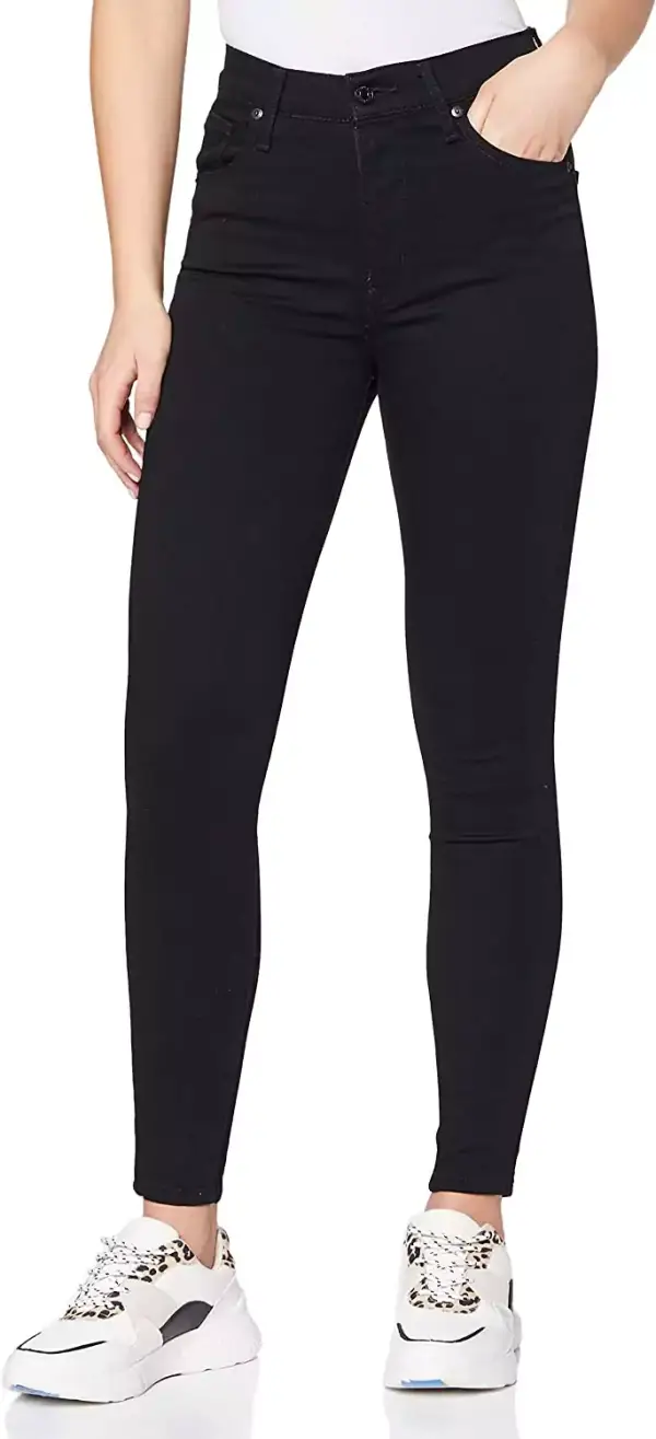 Levi's Mile High Super Skinny Jeans Negro Galaxia 26W / 28L Mujer Levi's Mile High Super Skinny Jeans Negro Galaxia 26W / 28L Mujer