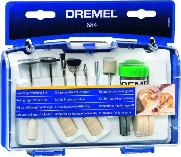 Kit de limpieza y pulido Dremel con 20 accesorios Kit de limpieza y pulido Dremel con 20 accesorios