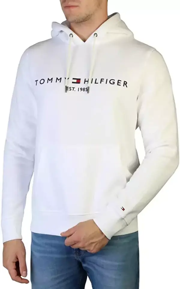 Hoodie Tommy Hilfiger Logo 3XL Blanco. Hoodie Tommy Hilfiger Logo 3XL Blanco.