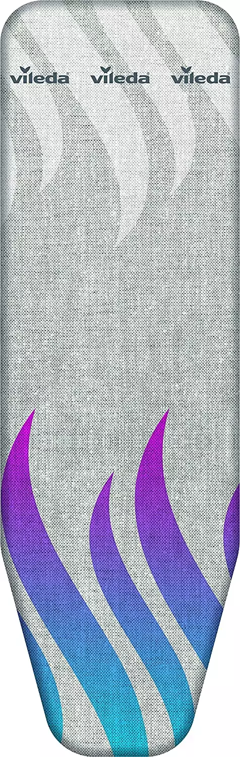 Funda de Planchar Metálica Vileda Total Reflect, Ajustable y Refleja el Vapor sobre la Ropa Funda de Planchar Metálica Vileda Total Reflect, Ajustable y Refleja el Vapor sobre la Ropa