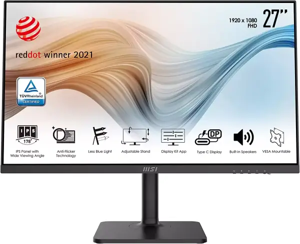 "MSI Modern MD271P - Monitor Business 27? Full HD con Panel IPS, 75Hz y Características Pro Confort Visual" "MSI Modern MD271P - Monitor Business 27? Full HD con Panel IPS, 75Hz y Características Pro Confort Visual"
