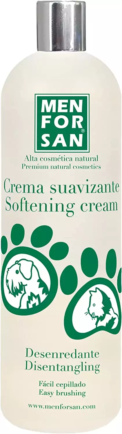 Crema suavizante desenredante para Perros y Gatos 1L de MENFORSAN Crema suavizante desenredante para Perros y Gatos 1L de MENFORSAN