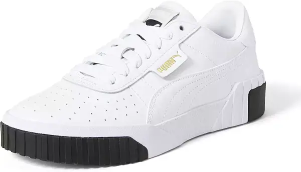 "Zapatillas Bajas Puma Cali Blancas y Negras para Mujer, Talla 40" "Zapatillas Bajas Puma Cali Blancas y Negras para Mujer, Talla 40"