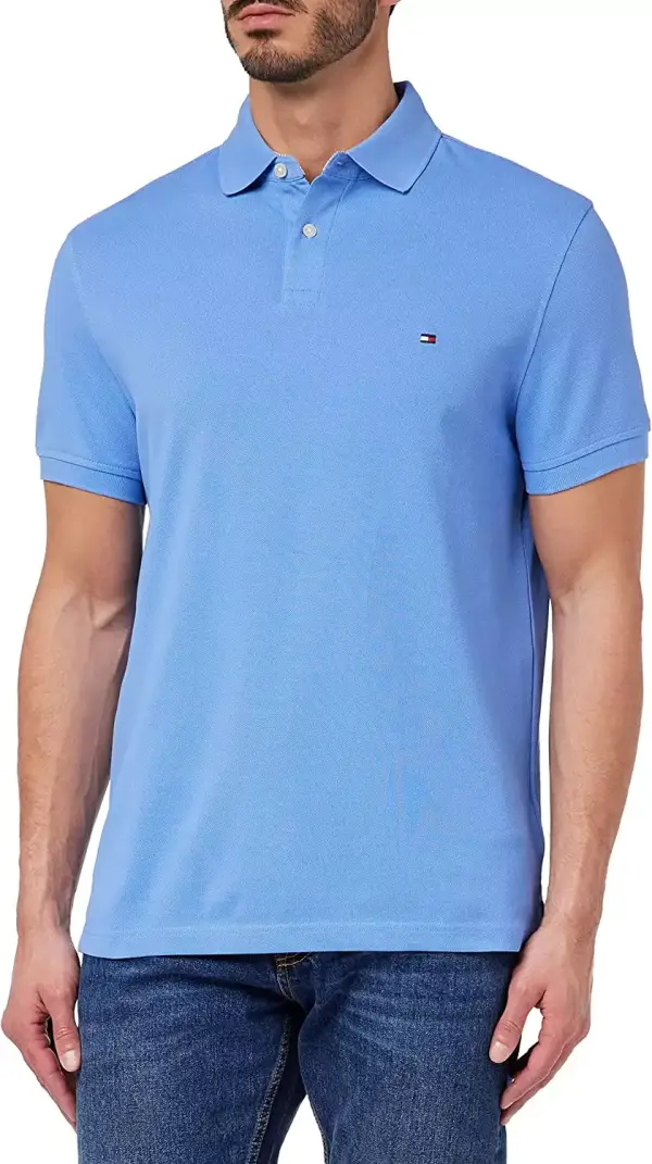 Tommy Hilfiger Polo Regular 1985, Hombre, Sky Cloud, XL Tommy Hilfiger Polo Regular 1985, Hombre, Sky Cloud, XL