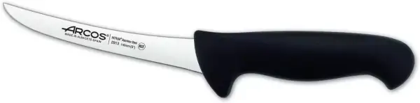 Cuchillo Deshuesador Curvo Arcos Serie 2900, Hoja Inoxidable de 140mm y Mango Negro. Cuchillo Deshuesador Curvo Arcos Serie 2900, Hoja Inoxidable de 140mm y Mango Negro.