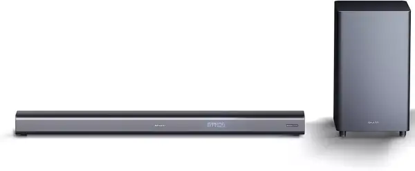Barra de sonido 440W Sharp HT-SBW460 Dolby Atmos y subwoofer inalámbrico Barra de sonido 440W Sharp HT-SBW460 Dolby Atmos y subwoofer inalámbrico