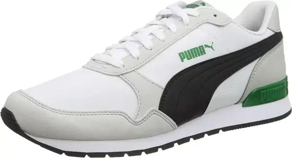 "Puma ST Runner v2 NL: Zapatillas Unisex en Blanco y Negro con Toques Morados, Talla 39 EU" "Puma ST Runner v2 NL: Zapatillas Unisex en Blanco y Negro con Toques Morados, Talla 39 EU"